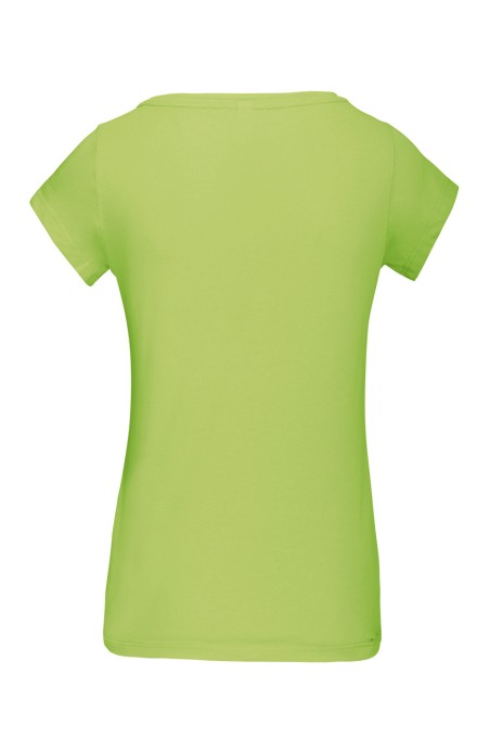 Tee-shirt femme coupe ajustée vert Tee-shirt femme coupe ajustée vert