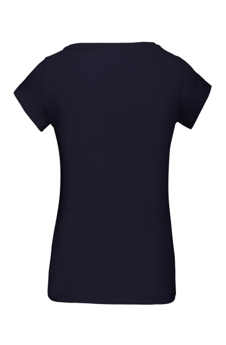Tee-shirt femme coupe ajustée marine Tee-shirt femme coupe ajustée marine