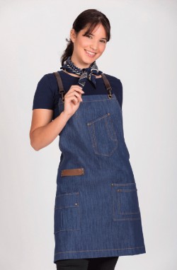 Tablier bavette jean BUDDY Tablier bavette jean BUDDY