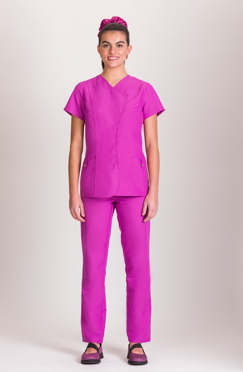 Tunique femme de ménage tissu antibactérien