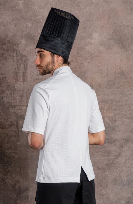 Veste de cuisine homme éco-responsable