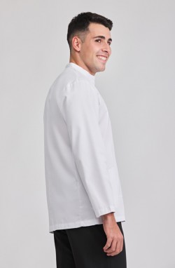 Veste de cuisine moderne blanche homme