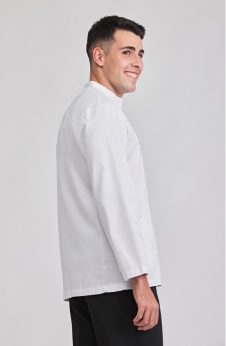 Veste de cuisine moderne blanche homme