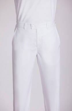 Pantalon esthéticienne coton durable