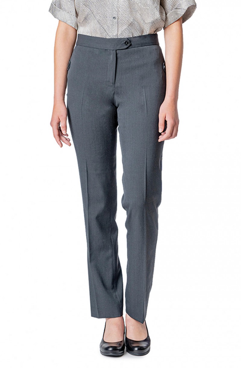 Pantalon femme accueil gris Tea