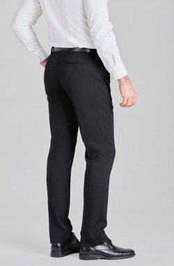 Pantalon de costume d'hôtellerie noir