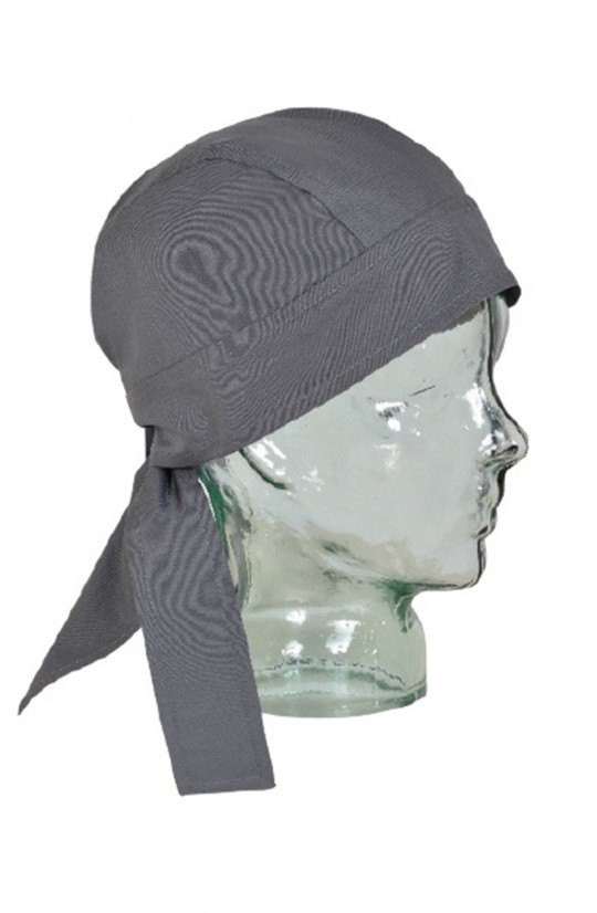 Bandana de cuisine gris