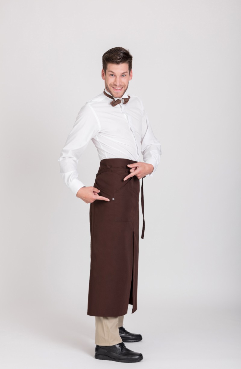 Tablier de service marron Bruce