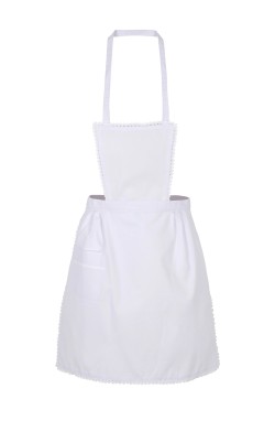 Tablier de femme de chambre à bavette