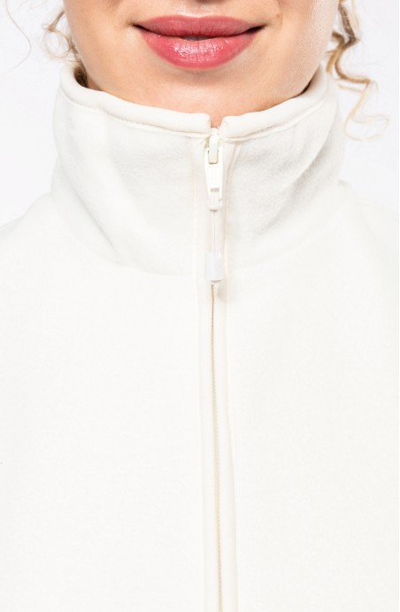 gilet polaire blanc Katy