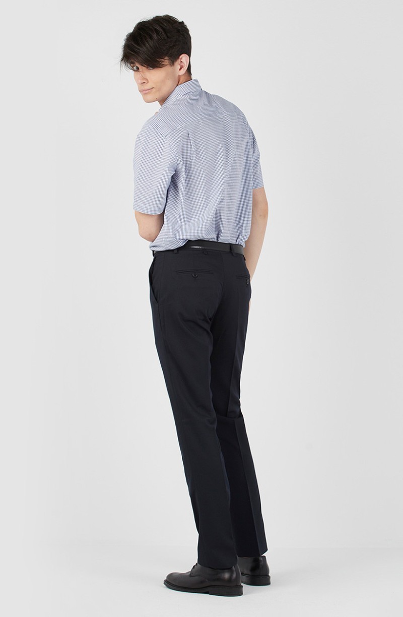 Pantalon de service hôtelier marine