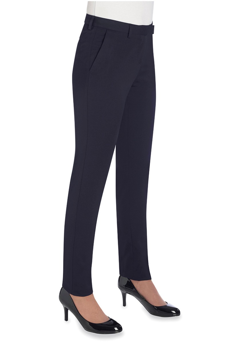 Pantalon de service marine coupe slim