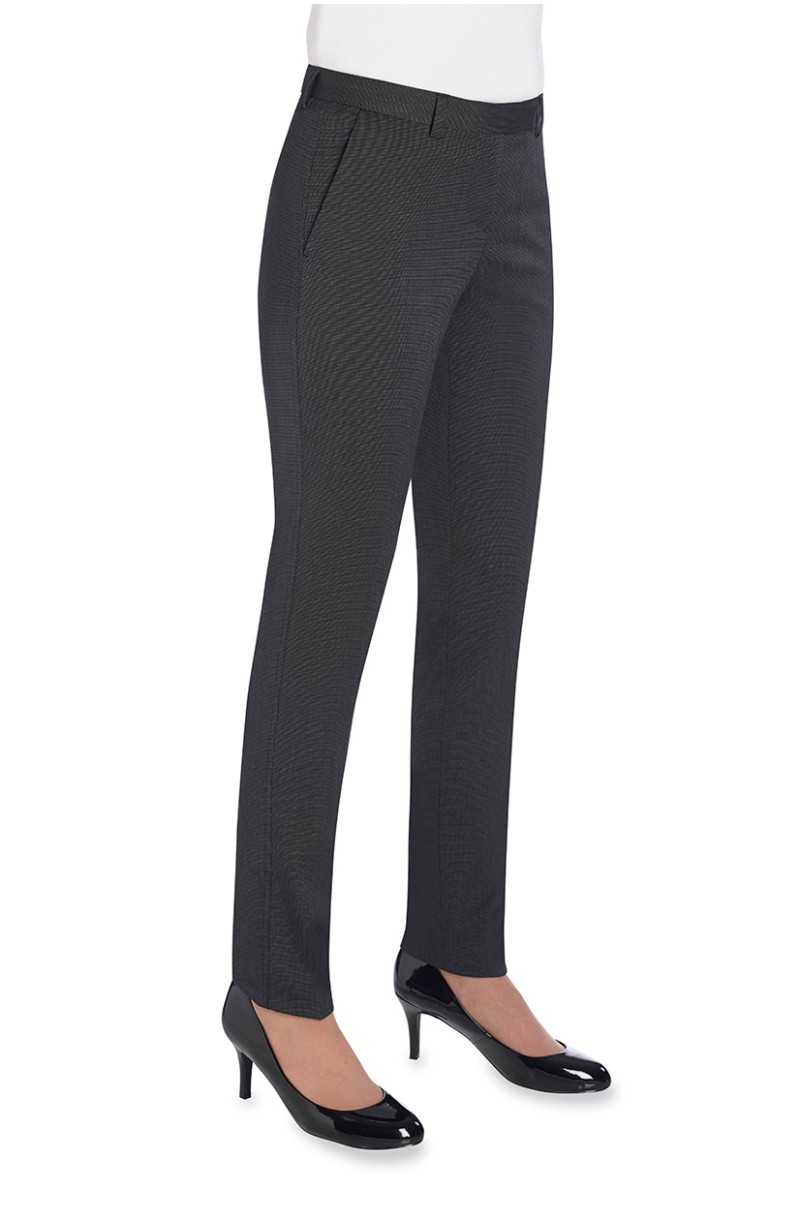 Pantalon de service anthracite coupe slim