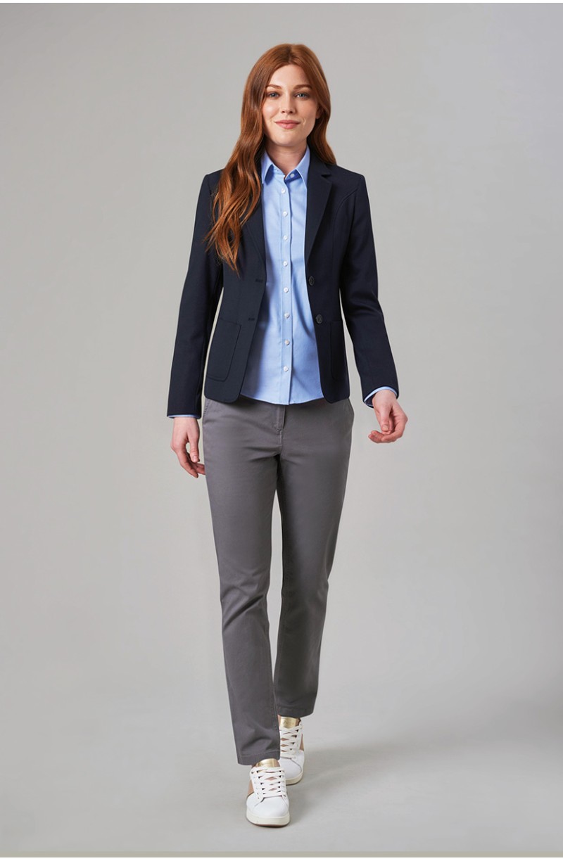 Chino professionnel femme gris