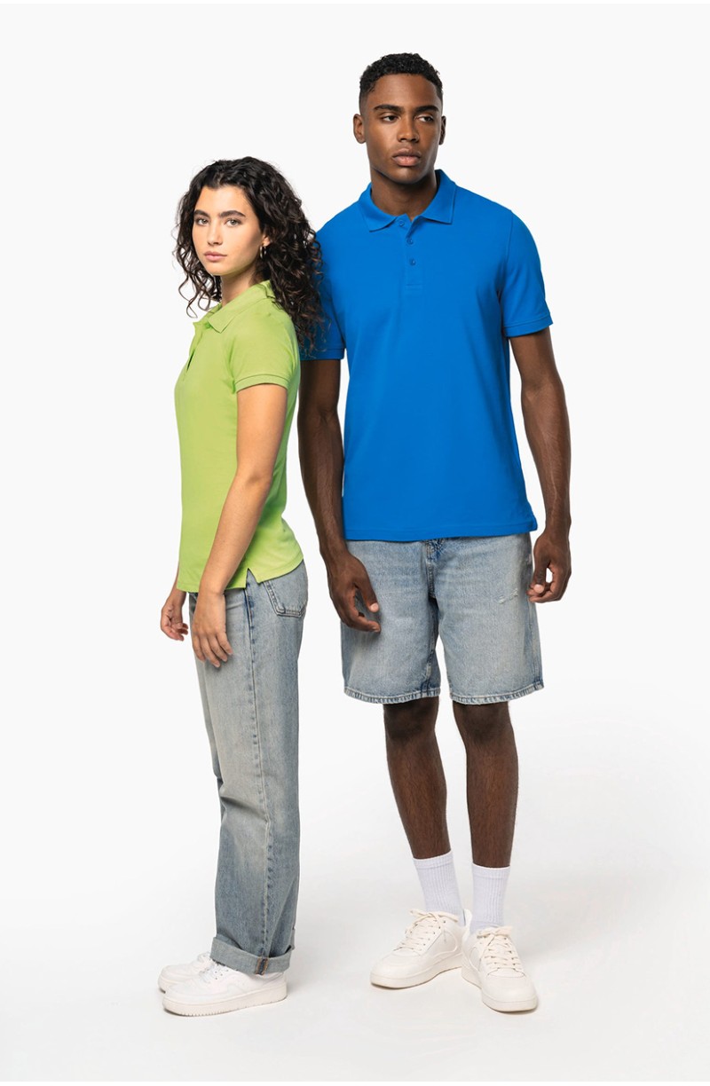 Polos en coton pas cher