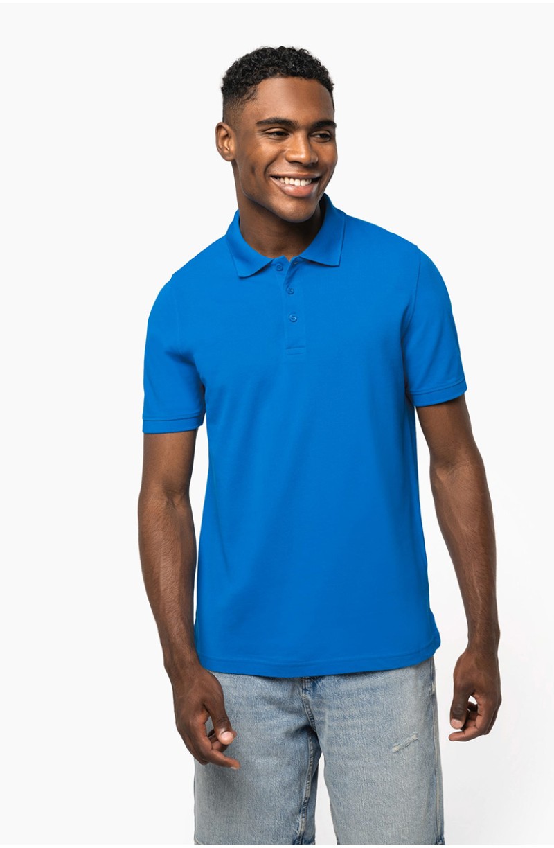 Polo service homme manches courtes
