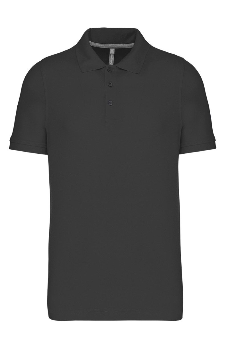 Polo de travail homme manches courtes en coton