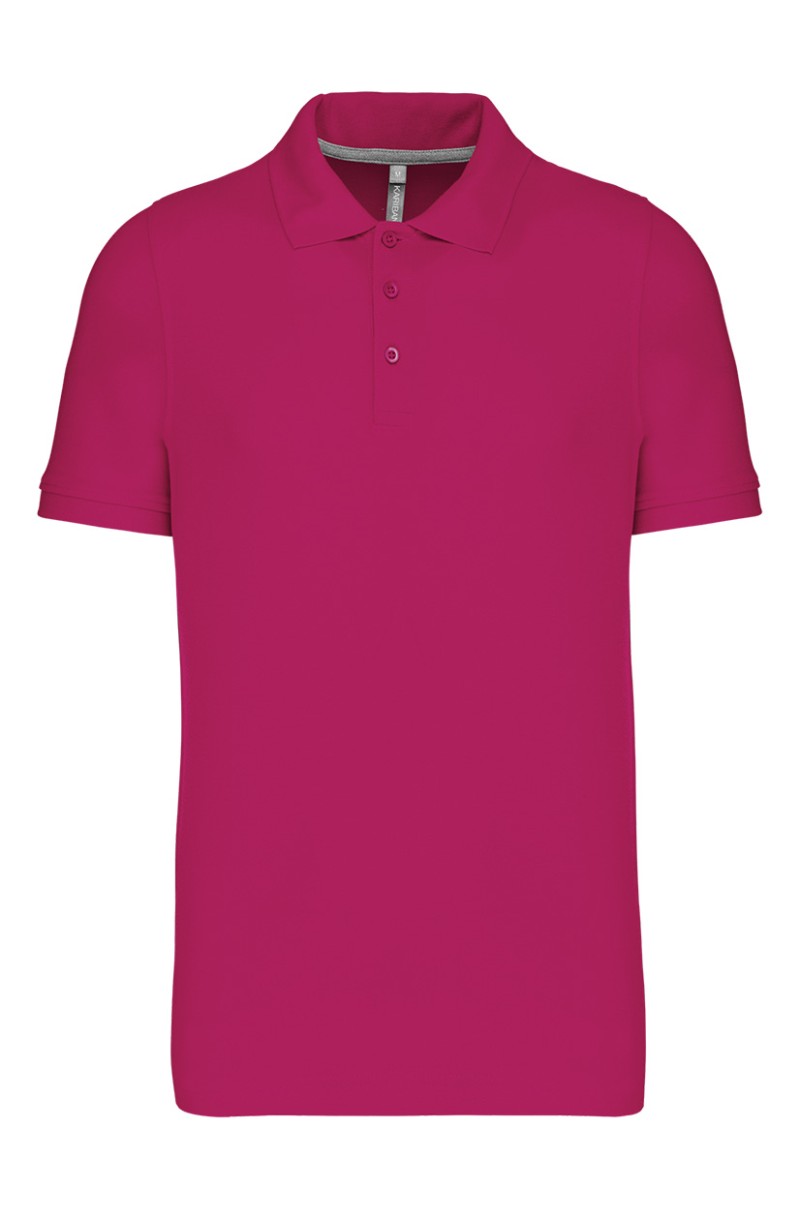 Polo professionnel homme manches courtes en coton