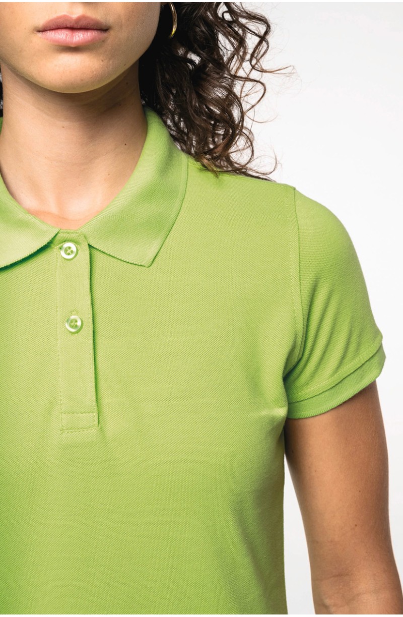 Polo femme coupe cintrée