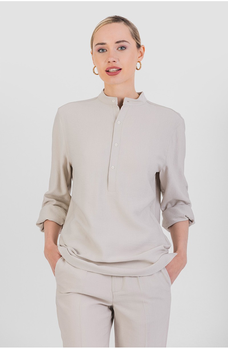 Chemise professionnelle été pour établissement bord de mer