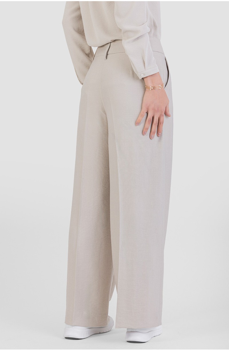 Pantalon femme de service fluide et léger