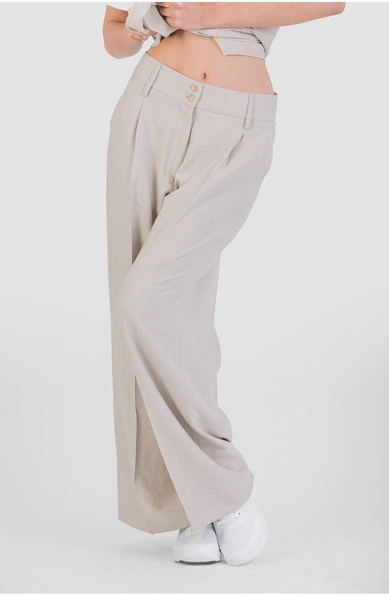 Pantalon de service estival Palazzo