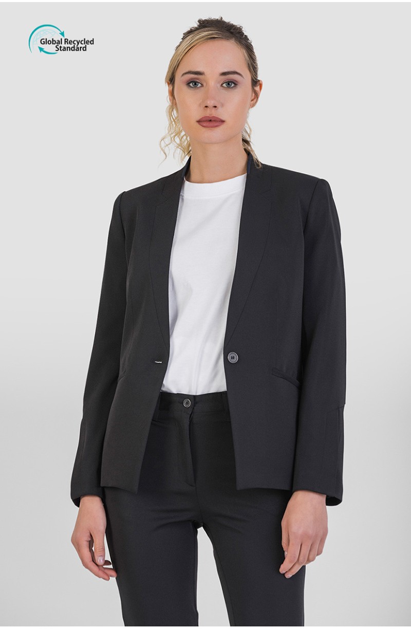 Veste d'hôtesse de l'air noire