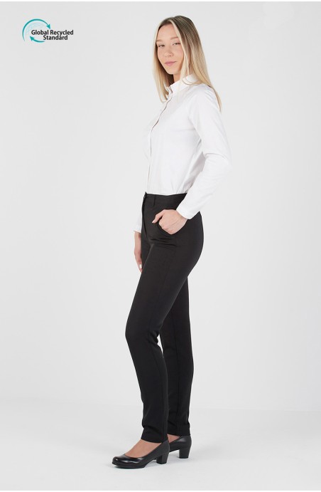 Pantalon hôtesse d'accueil noir Pantalon hôtesse d'accueil noir