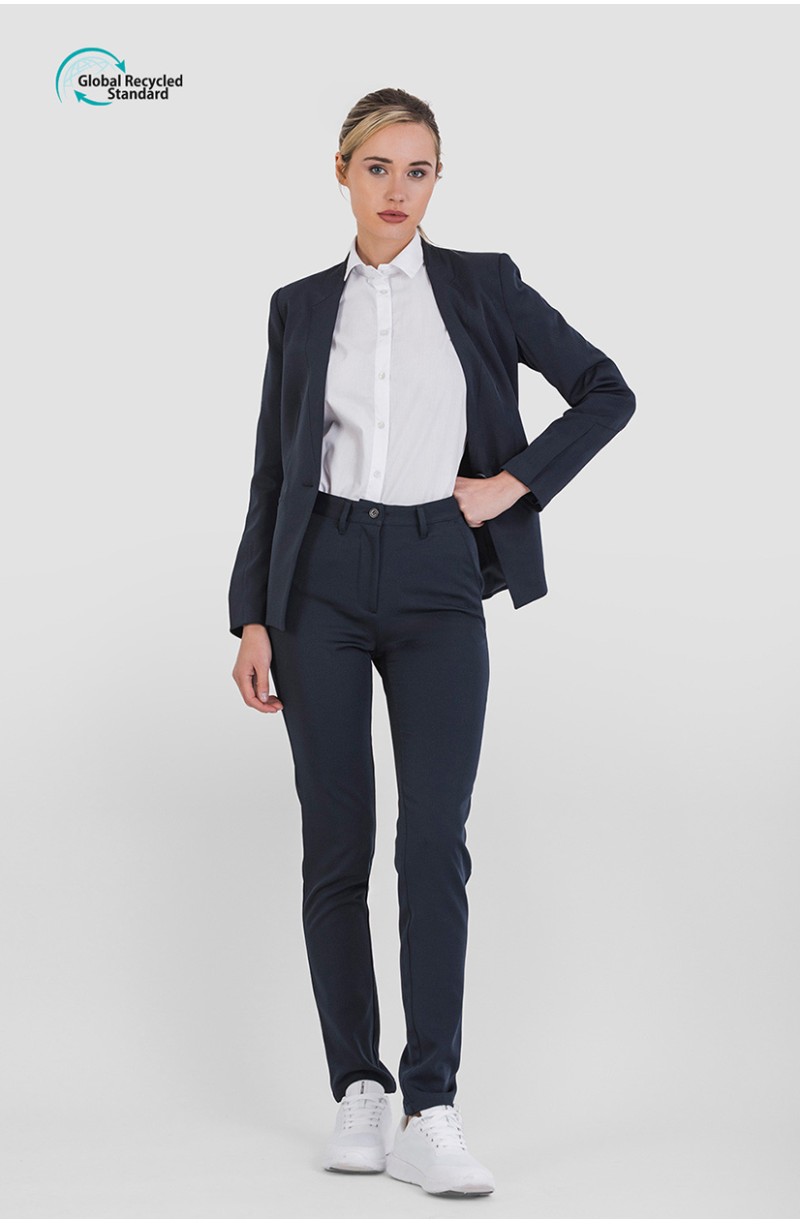 Tailleur hôtesse de l'air marine