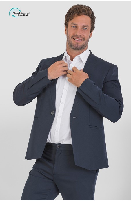 Veste de costume steward bleu marine