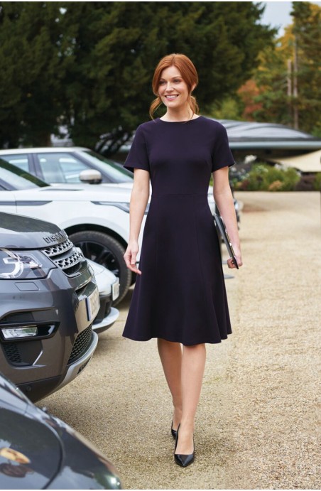 Robe hôtesse d'accueil marine
