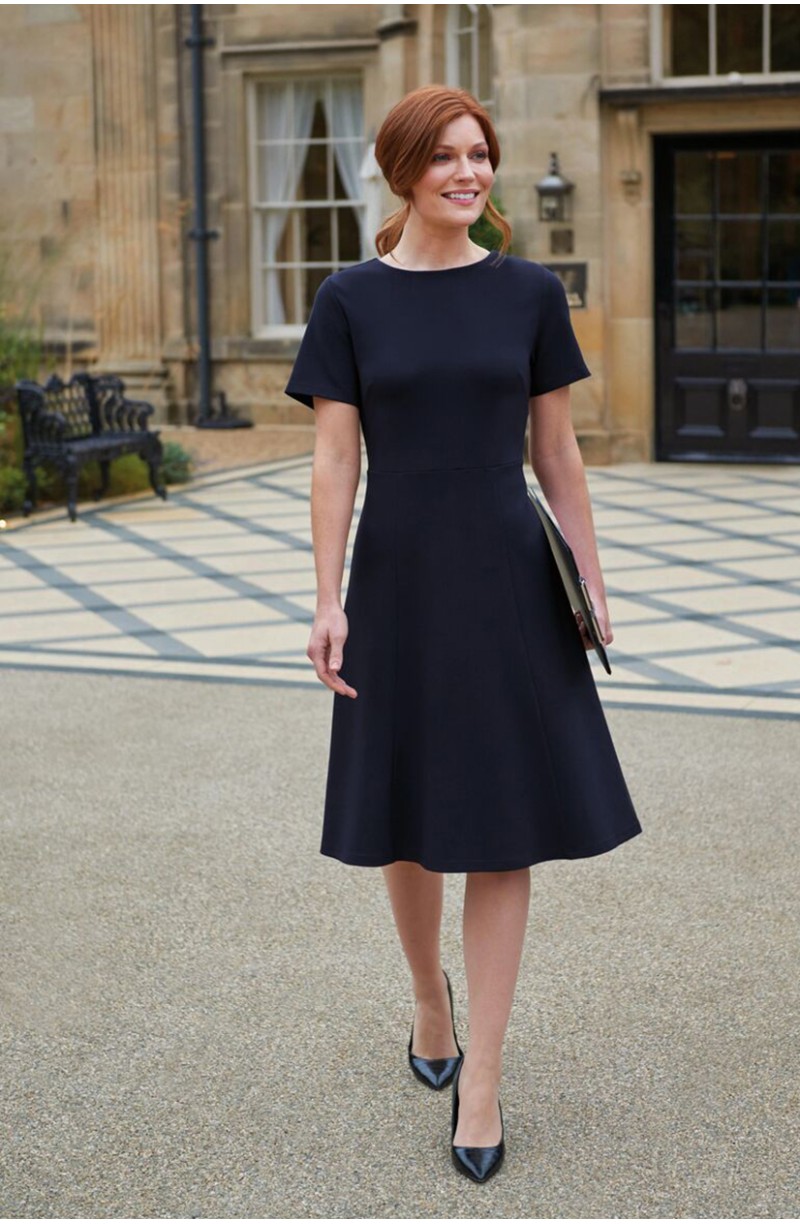 Robe de service hôtelier marine