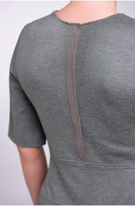 Robe hôtesse d'accueil grise Robe hôtesse d'accueil grise