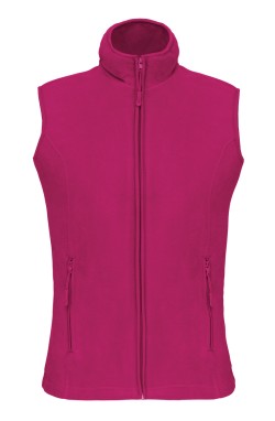 Gilet polaire femme fuchsia
