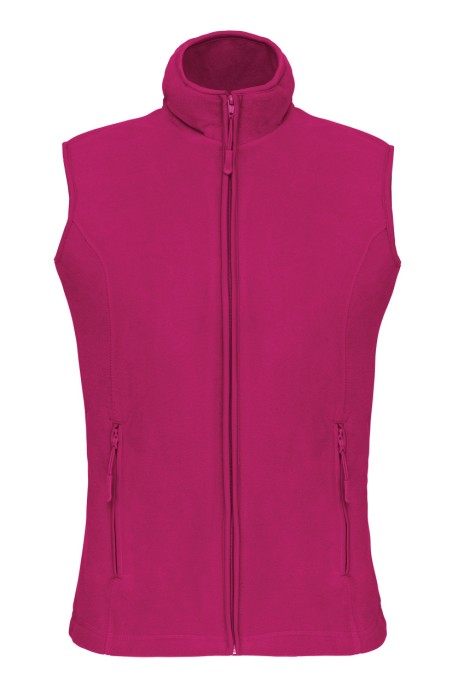 Gilet polaire femme fuchsia