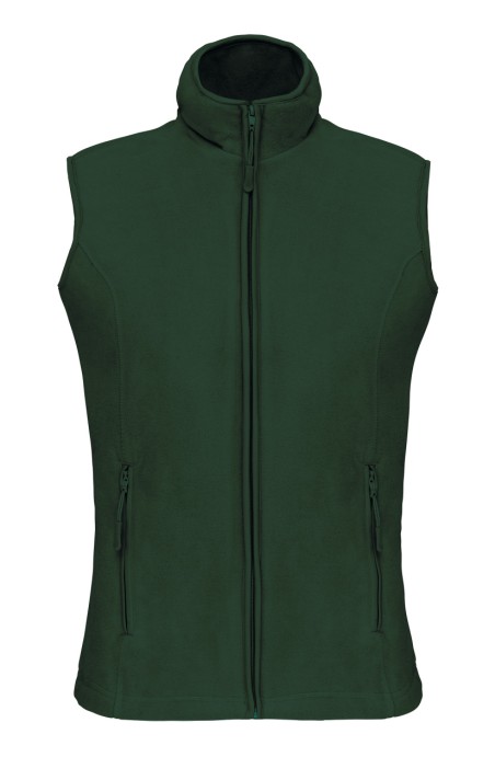 Gilet polaire femme Forest green
