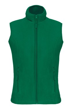 Gilet polaire femme Kelly green