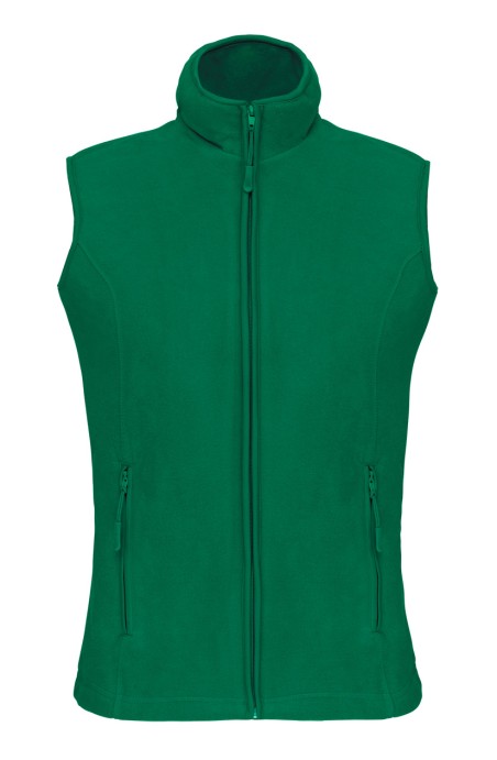 Gilet polaire femme Kelly green