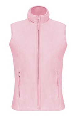 Gilet polaire femme pale pink