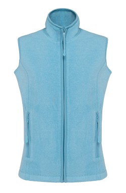 Gilet polaire femme cloud blue heather