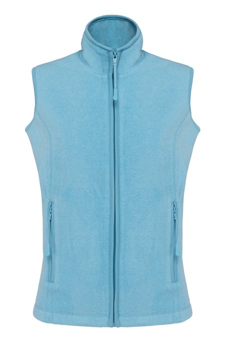 Gilet polaire femme cloud blue heather