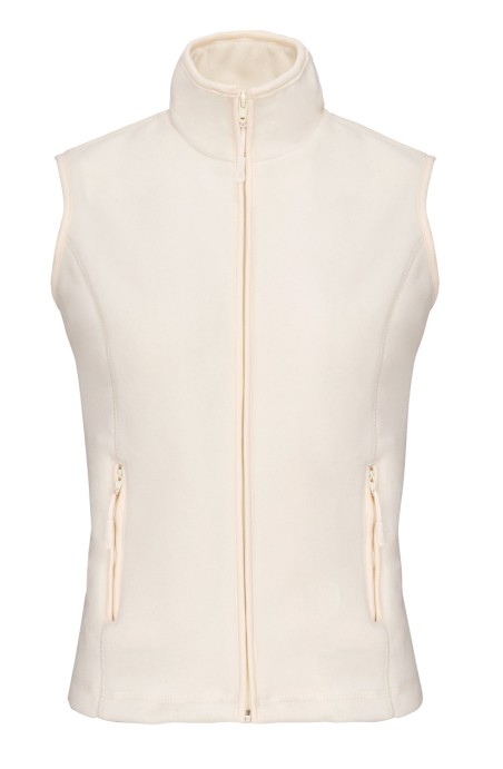 Gilet polaire femme natural