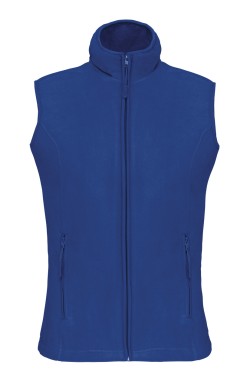 Gilet polaire femme royal blue