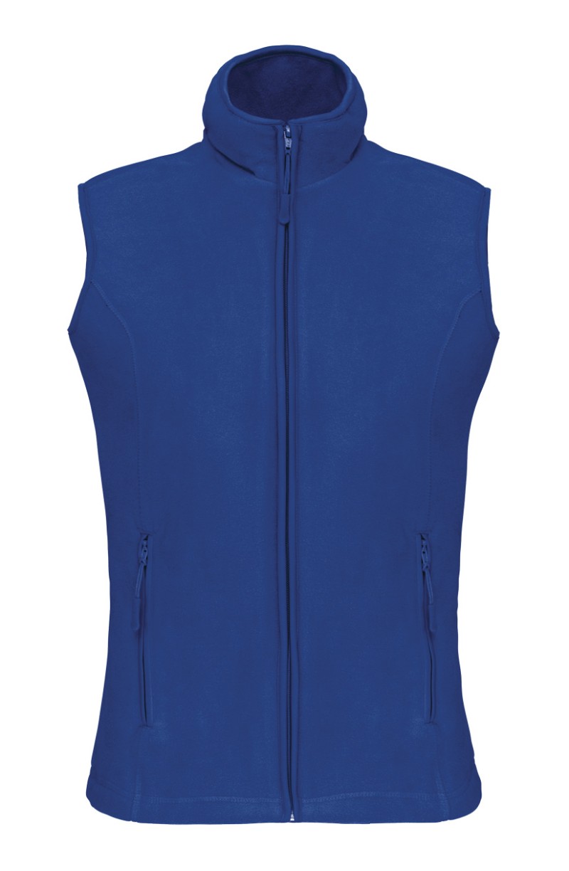 Gilet polaire femme royal blue