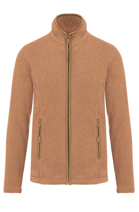 Veste polaire femme camel