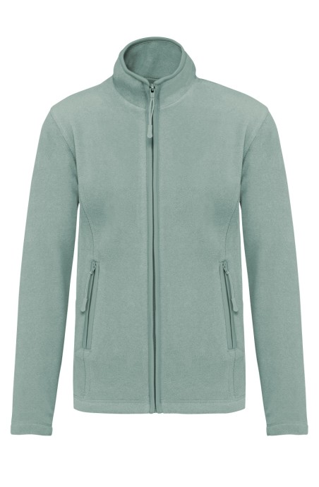 Veste polaire femme vert sage