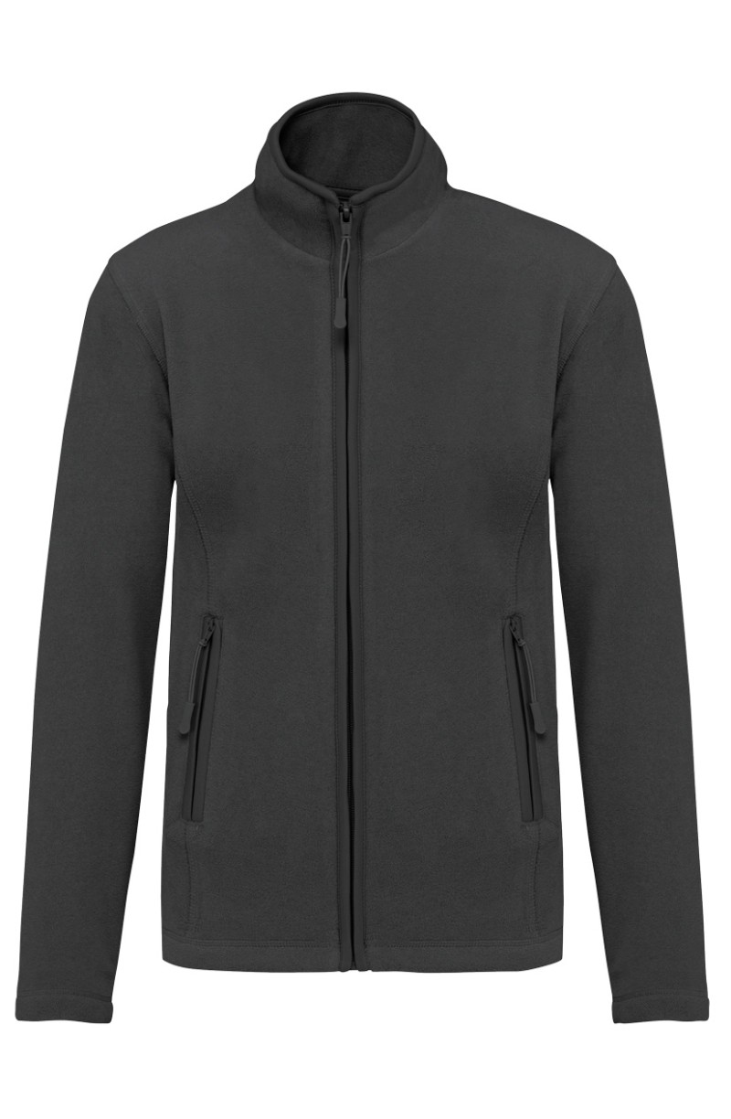Veste polaire femme dark grey