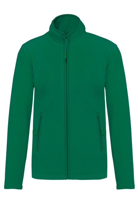 Veste polaire femme Kelly green