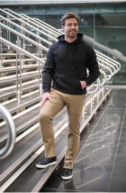 Chino homme coupe slim beige