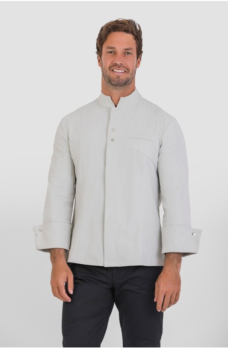 Veste de chef beige
